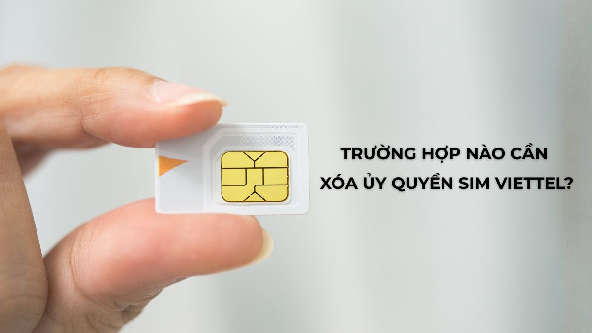 Hình ảnh chip sim Viettel cần xóa ủy quyền sim viettel tại nhà để bảo mật thông tin.