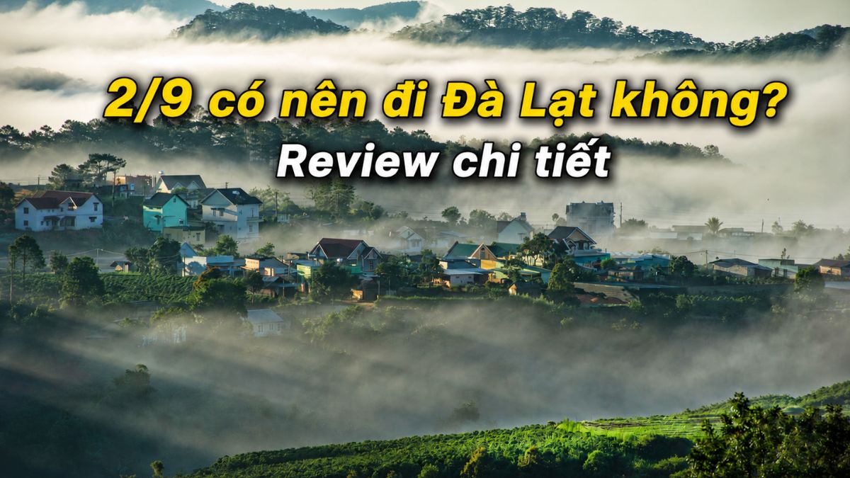2/9 có nên đi Đà Lạt không? Review chi tiết
