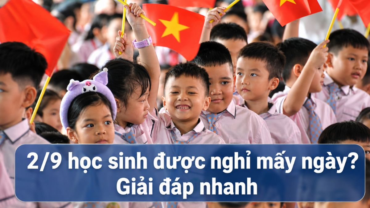 2/9 học sinh được nghỉ mấy ngày? Giải đáp nhanh