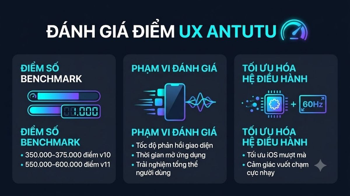 Điểm AnTuTu iPhone 16 Plus - UX