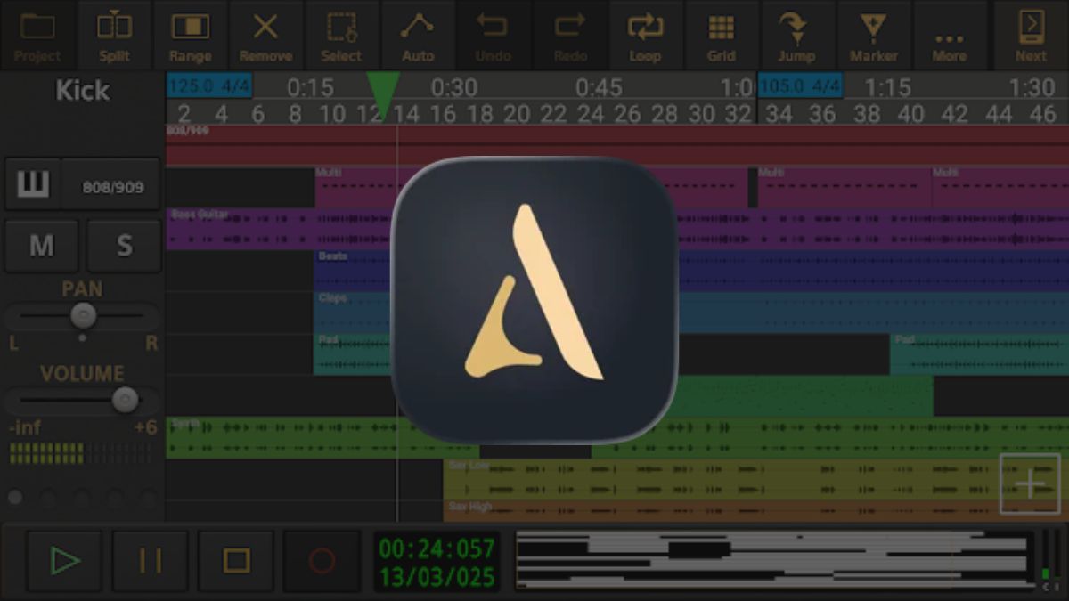 App chỉnh giọng hát - Audio Evolution Mobile Studio