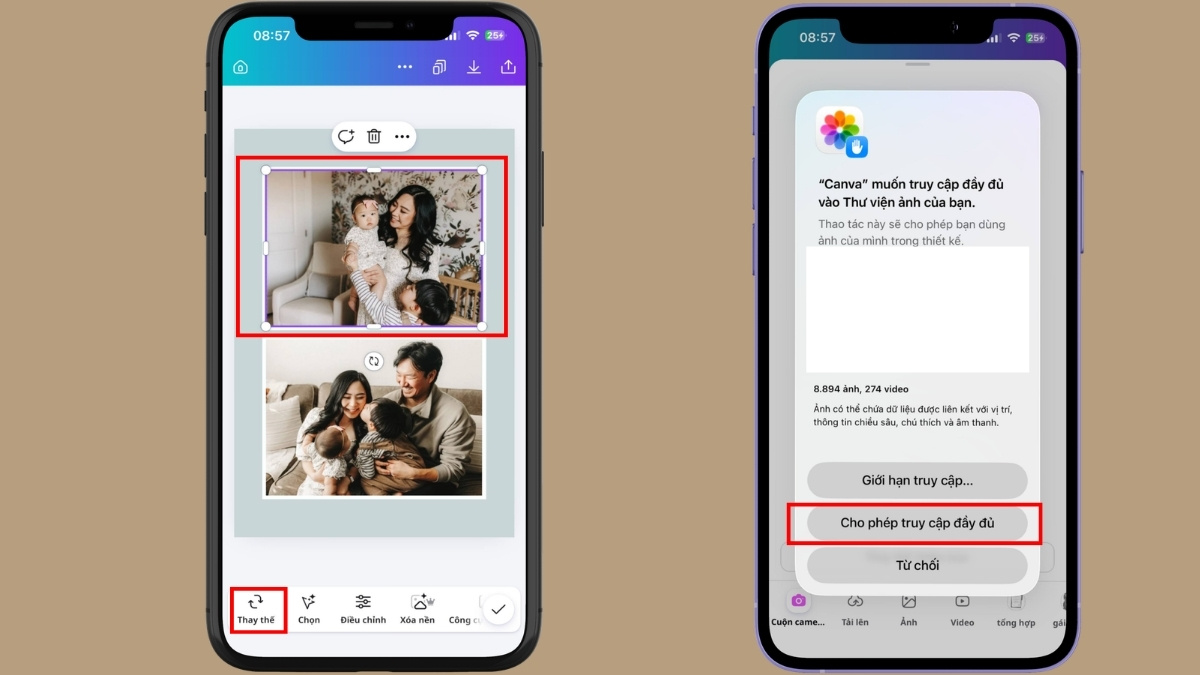 Cách sử dụng app ghép nhiều ảnh vào 1 khung bước 3