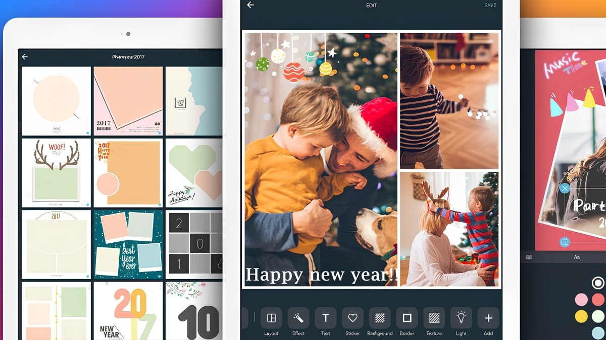 App ghép nhiều ảnh vào 1 khung - LiveCollage