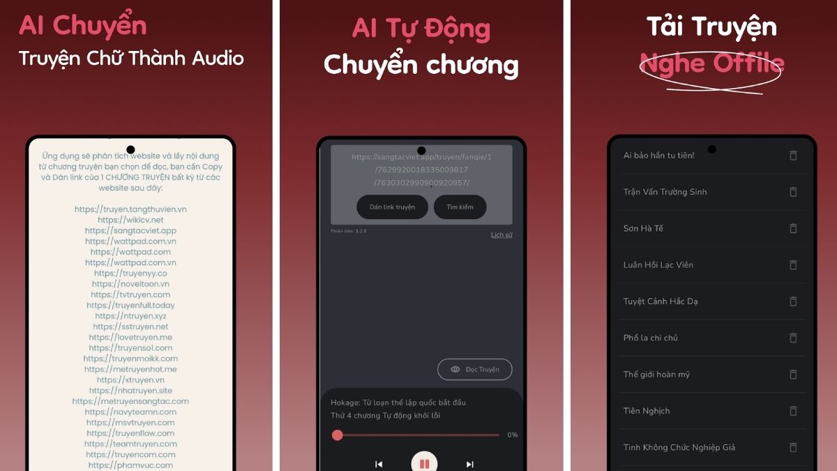 App nghe truyện Audio - NovelReader
