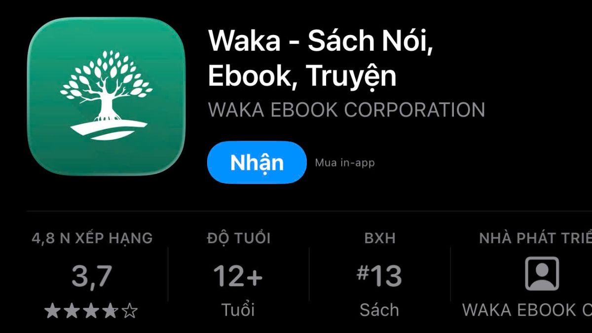 App nghe truyện Audio - Waka 4.0