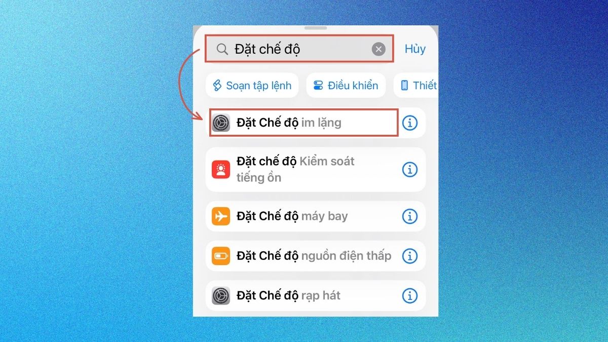 Bật chế độ im lặng trên iPhone bằng Siri bước 2