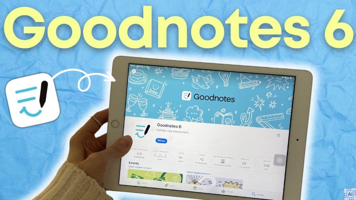 Cách dùng Goodnotes 6 tối ưu - Tìm hiểu chung về Goodnotes 6