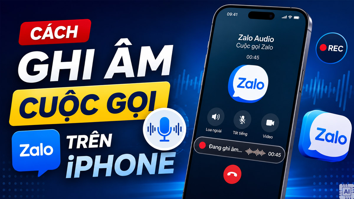3 Cách ghi âm cuộc gọi zalo trên iPhone