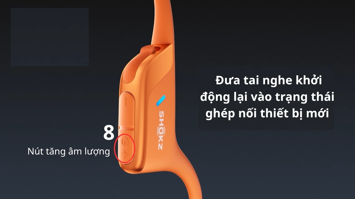 Cách kết nối tai nghe Shokz với 2 thiết bị bước 6