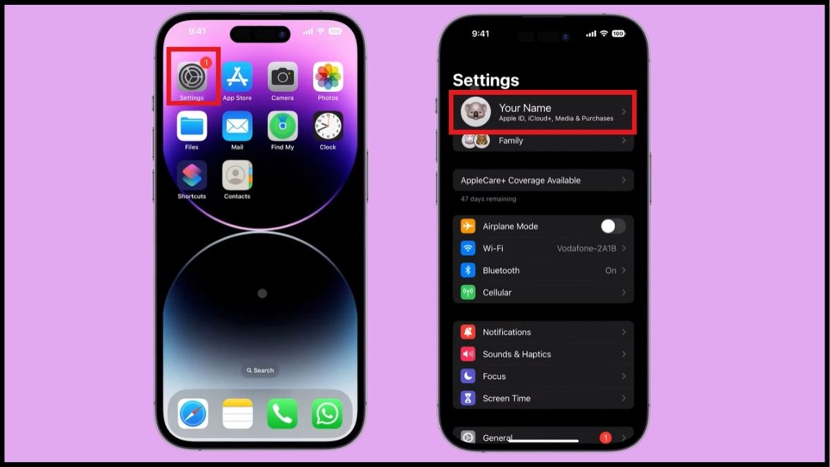 Cách thêm phương thức thanh toán trên iPhone và sắp xếp nguồn tiền bước 1
