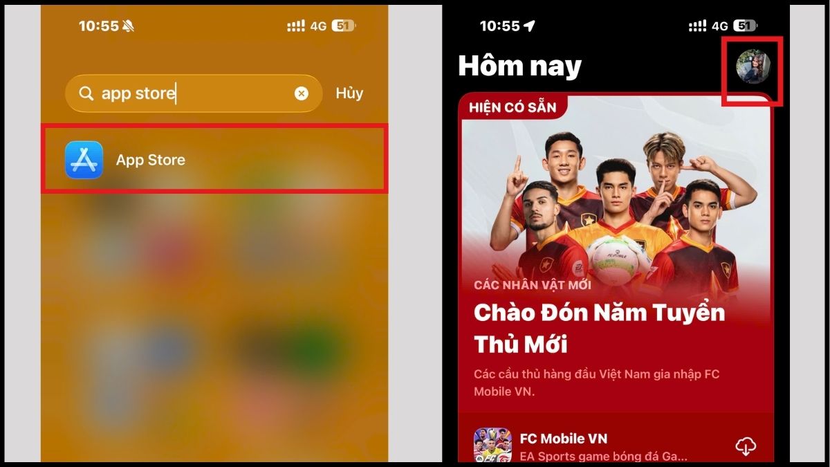 Cách thêm phương thức thanh toán trên iPhone bằng số dư tài khoản bước 1