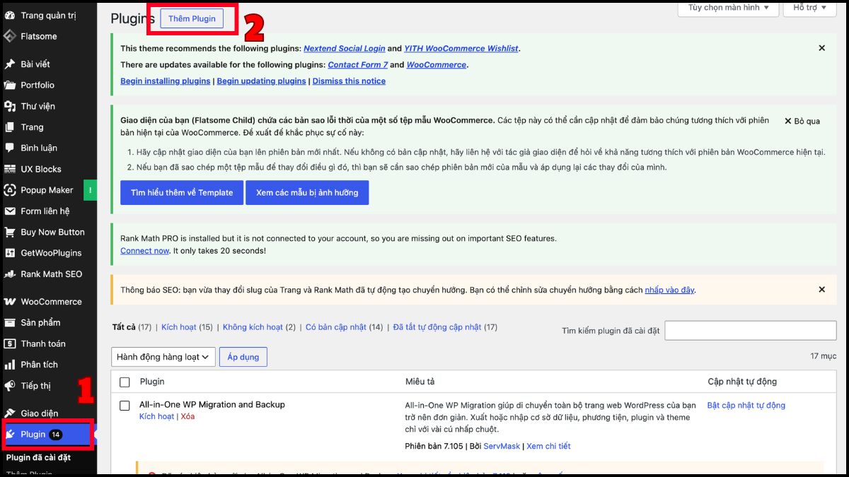 Cách tích hợp ChatGPT vào website Wordpress bước 1
