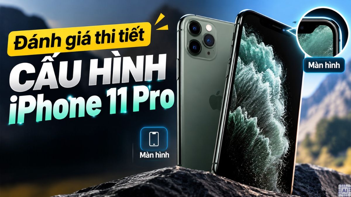 Đánh giá cấu hình iPhone 11 Pro - Màn hình