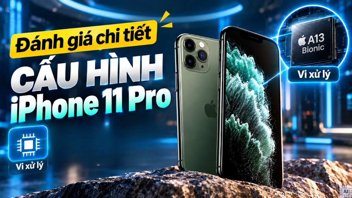 Đánh giá cấu hình iPhone 11 Pro - Vi xử lý