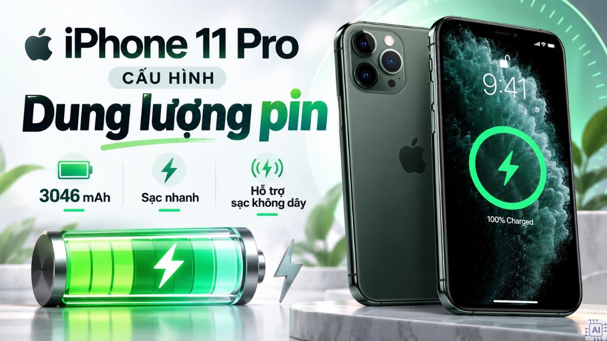 Đánh giá cấu hình iPhone 11 Pro - Dung lượng pin