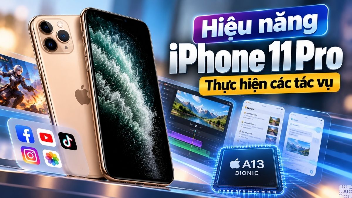 Đánh giá cấu hình iPhone 11 Pro và hiệu năng thực tế