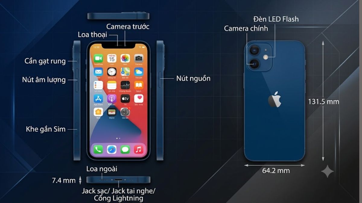 Đánh giá cấu hình iPhone 12 mini - Vi xử lý