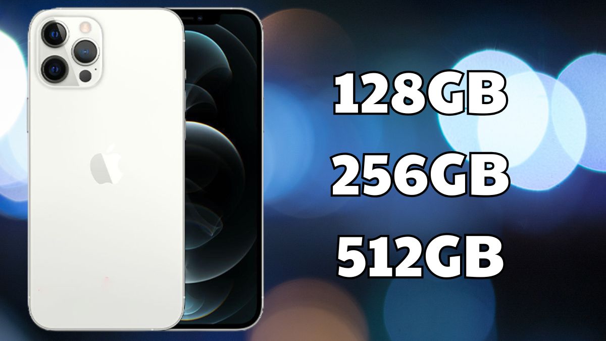 Đánh giá cấu hình iPhone 12 Pro - Bộ nhớ