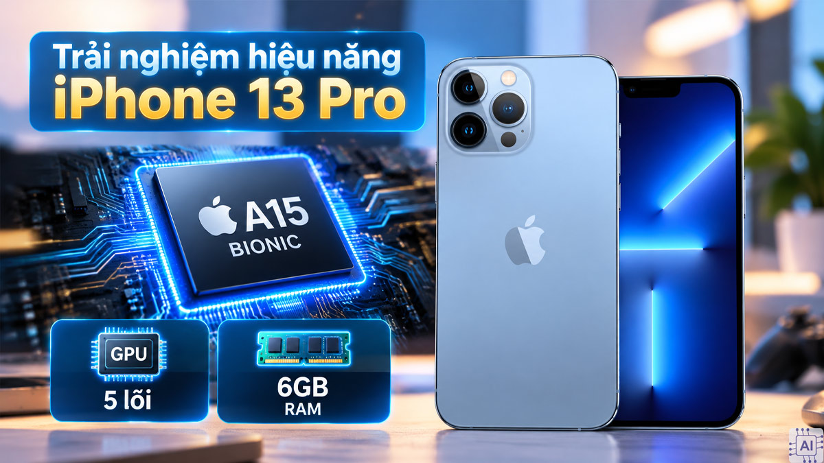 Cấu hình iPhone 13 Pro và trải nghiệm hiệu năng thực tế