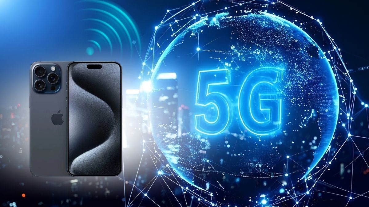 Đánh giá cấu hình iPhone 15 Pro - Kết nối mạng 5G, Wi-Fi 6E