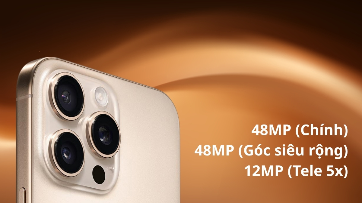 Cấu hình iPhone 16 Pro Max - 4 Camera và nút Camera Control
