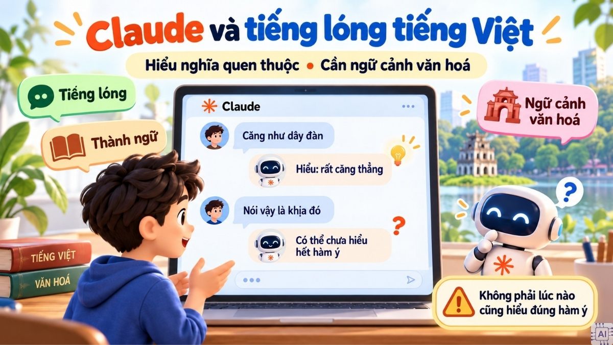 Claude AI có hỗ trợ tiếng Việt không? Khả năng hiểu tiếng lóng, thành ngữ