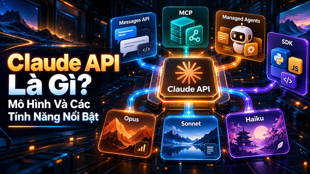 Claude API là gì? Mô hình và các tính năng nổi bật
