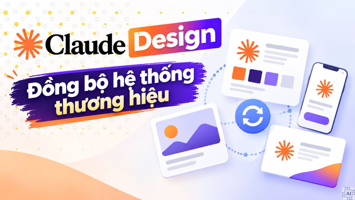 Claude Design giúp đồng bộ hệ thống thương hiệu