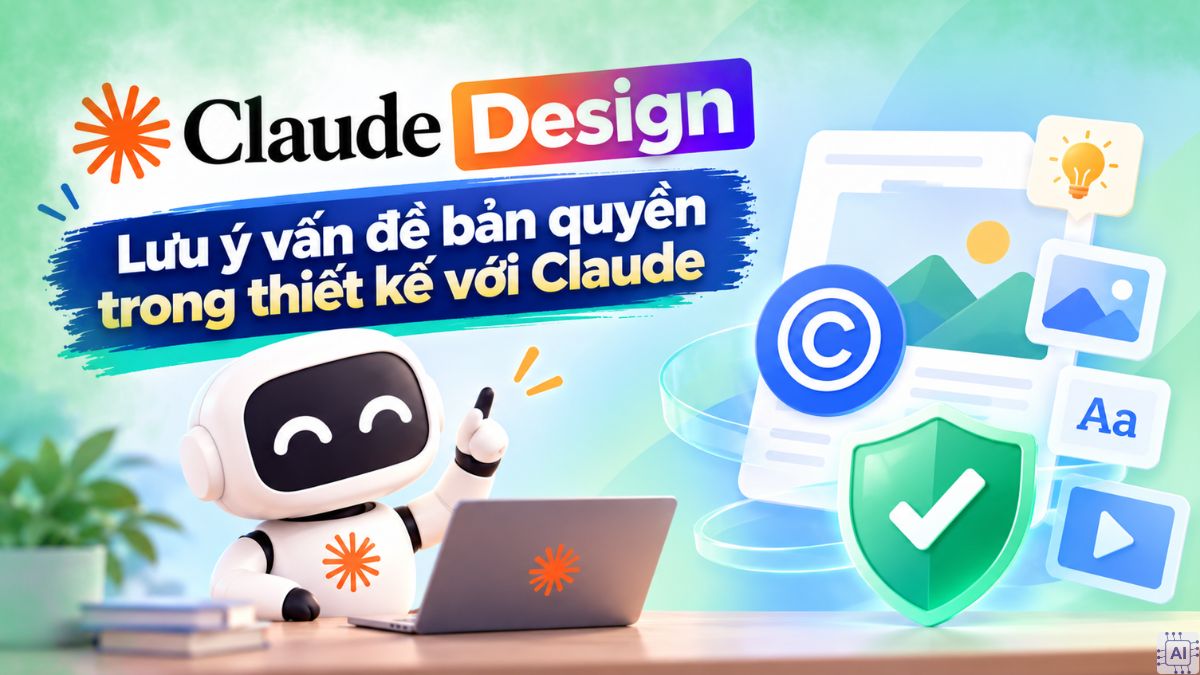 Claude Design và lưu ý về bản quyền