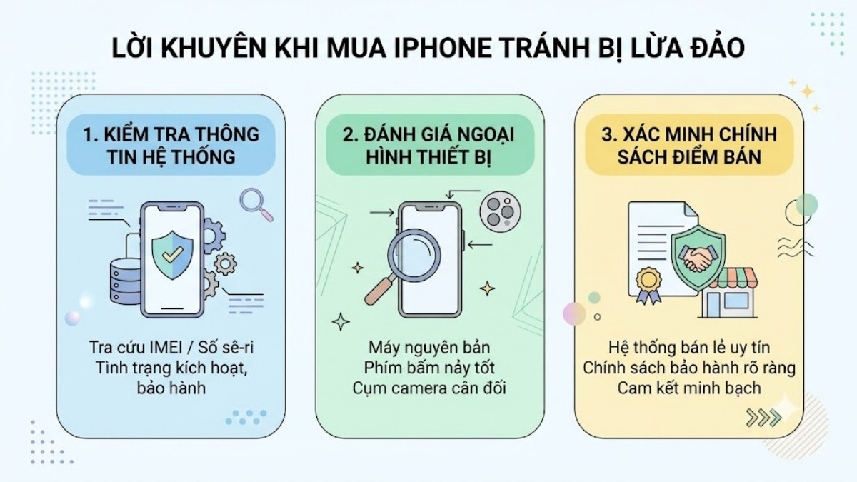Có nên mua iPhone đã kích hoạt? Lời khuyên