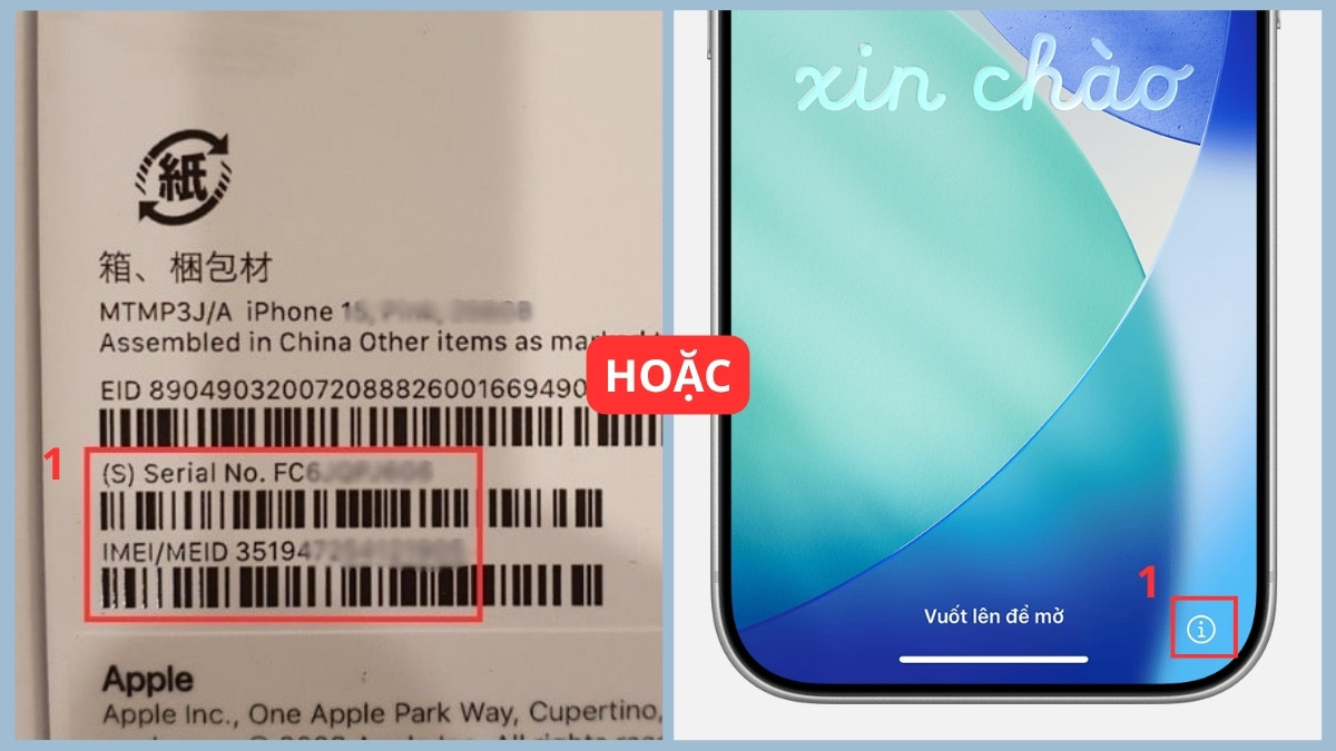 Có nên mua iPhone đã kích hoạt? Cách kiểm tra bước 1