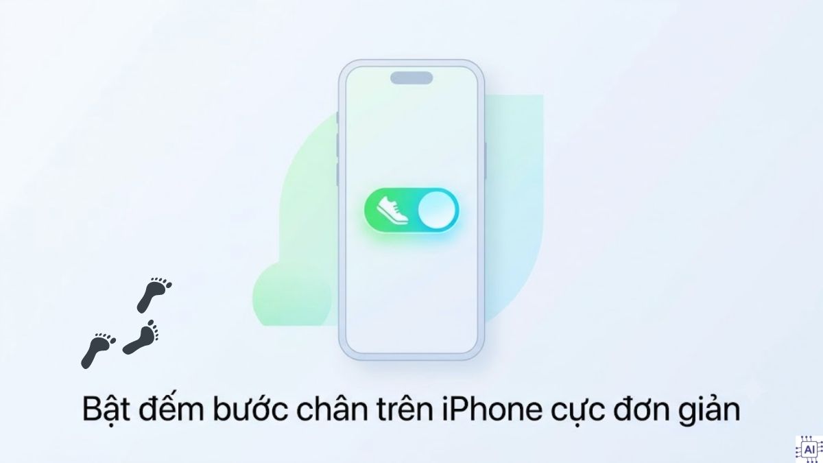 Bật đếm bước chân trên iPhone cực đơn giản