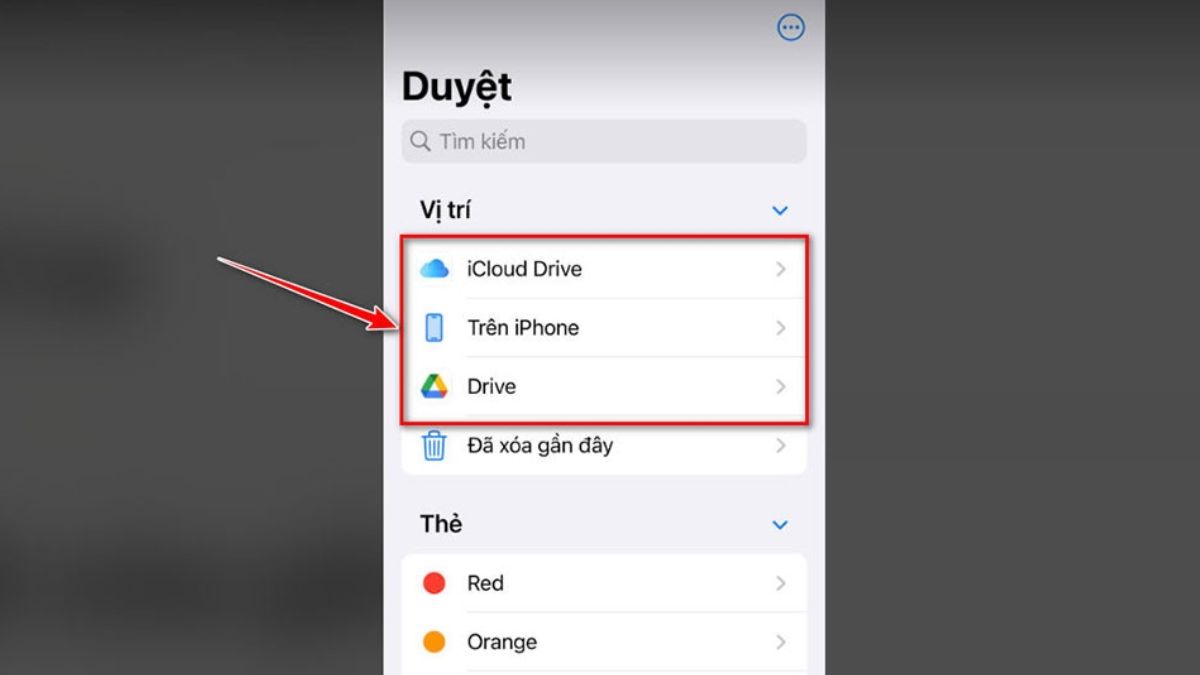 File tải về trên iPhone nằm ở đâu? iCloud Drive