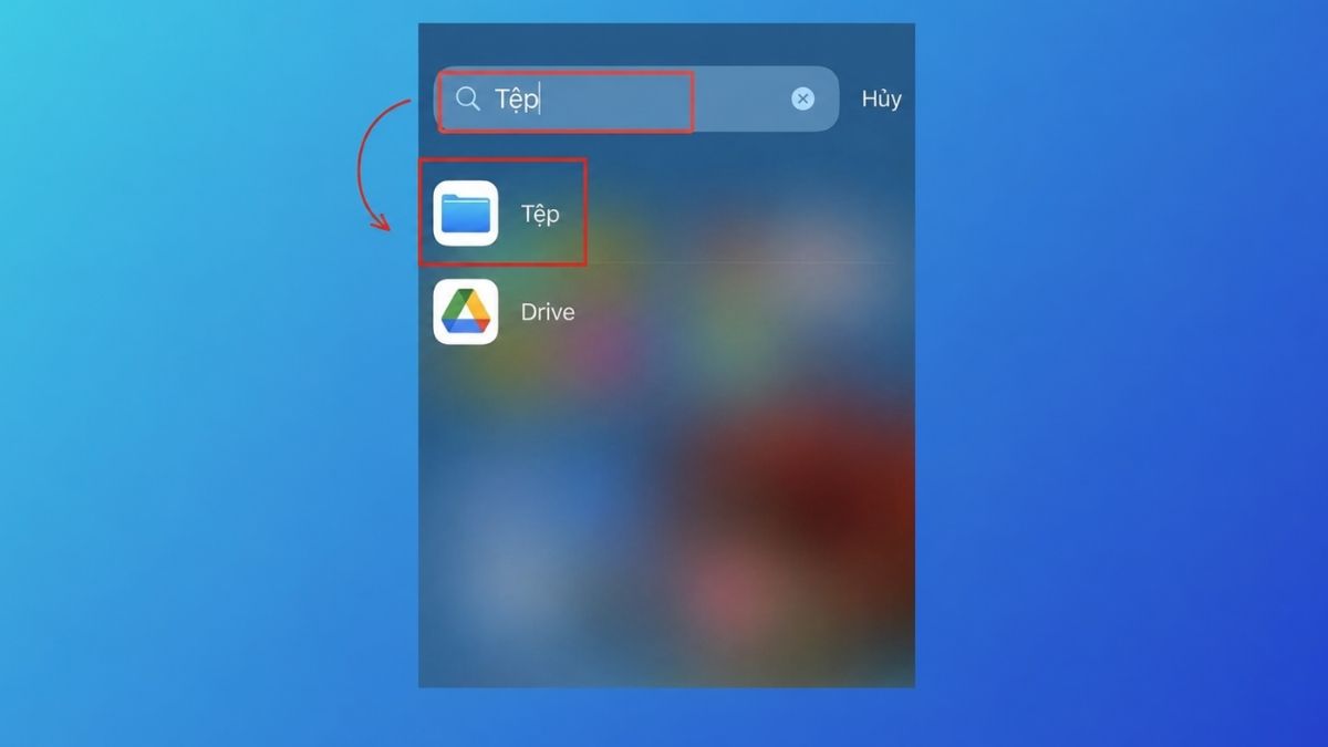File tải về trên iPhone nằm ở đâu? Tìm file tải từ Zalo, Messenger bước 1