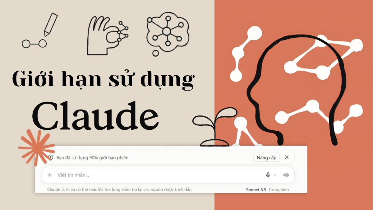 Giới hạn sử dụng Claude là gì? Các loại giới hạn