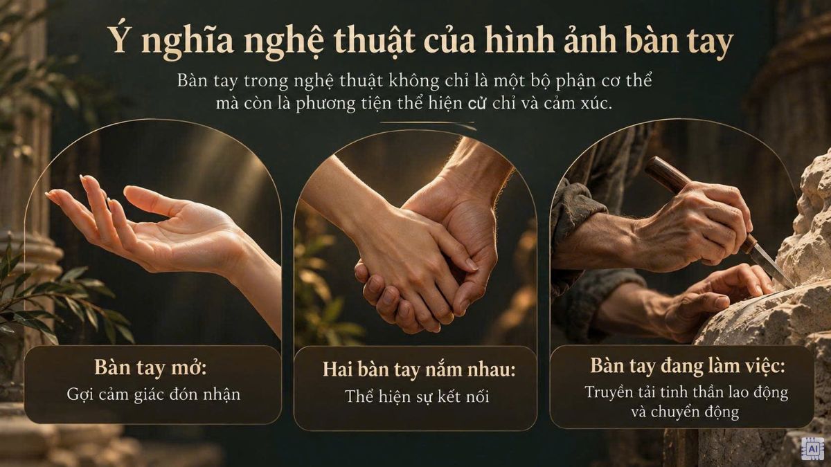 Ý nghĩa nghệ thuật của hình nền bàn tay
