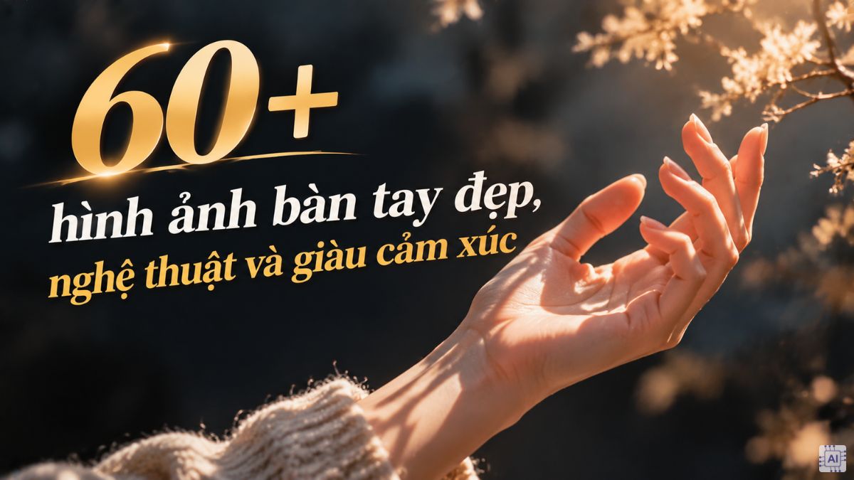 60+ Hình ảnh bàn tay đẹp, cuốn hút
