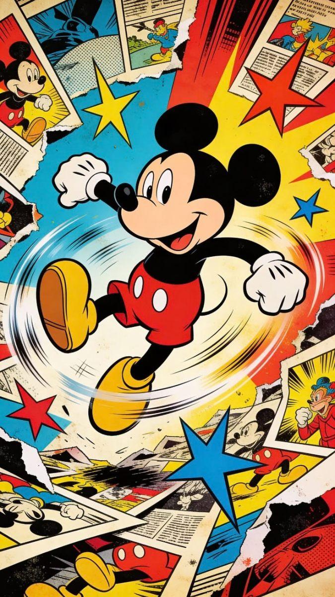 Hình nền chuột Mickey đáng yêu