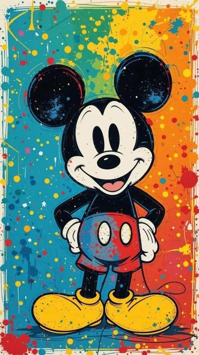 Hình nền chuột Mickey ấn tượng
