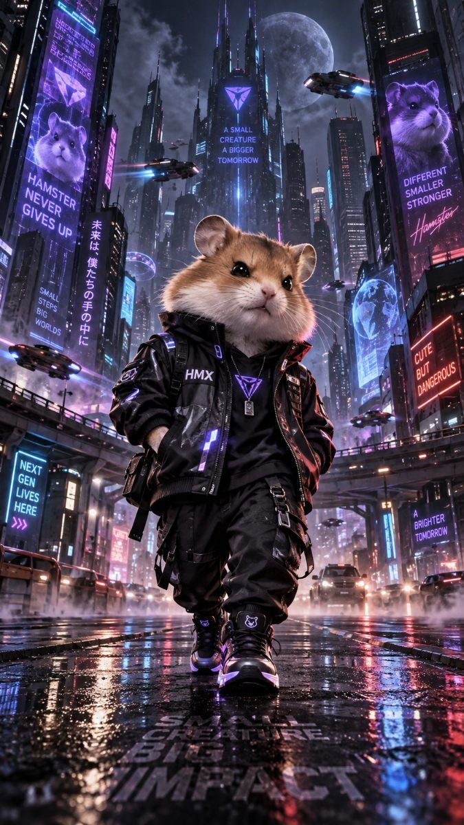 Hình nền chuột style cyberpunk