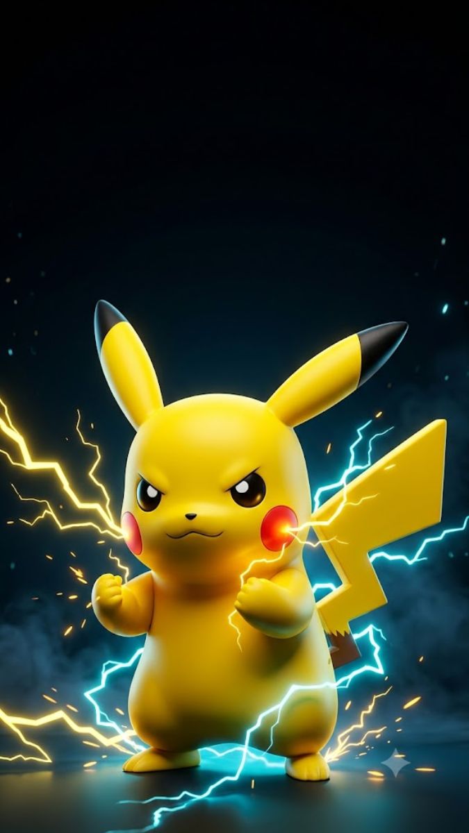 Hình nền Pikachu chiến binh
