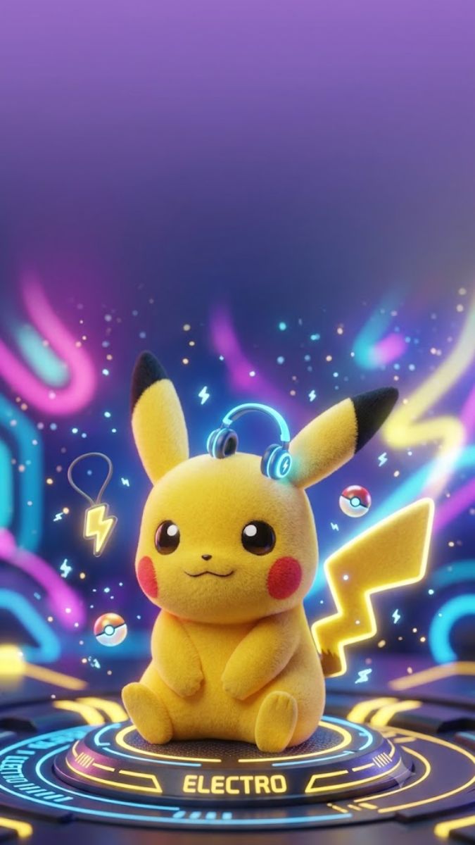 Hình nền Pikachu và thế giới huyền bí
