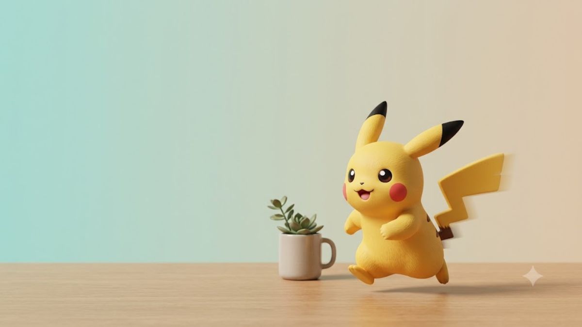 Hình nền Pikachu đơn giản