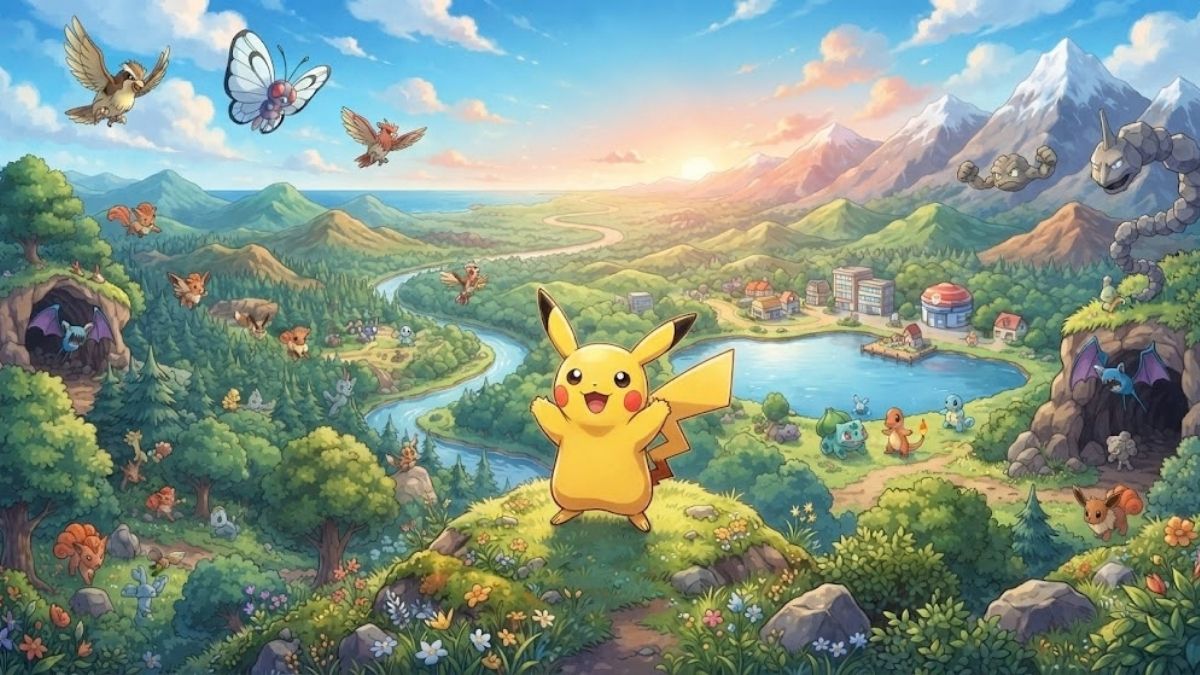 Hình nền Pikachu dễ thương