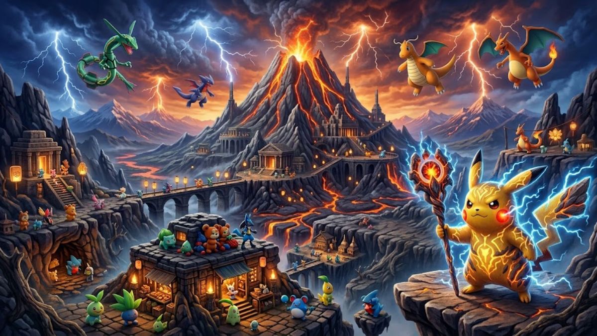 Hình nền Pikachu độc đáo
