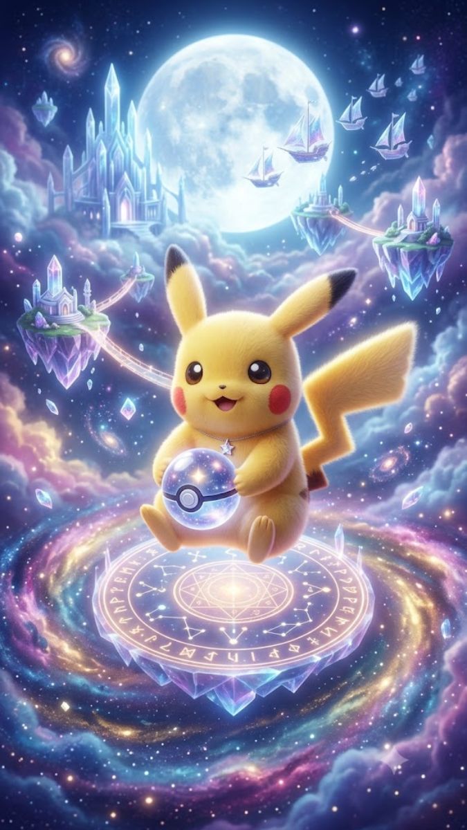 Hình nền Pikachu ấn tượng
