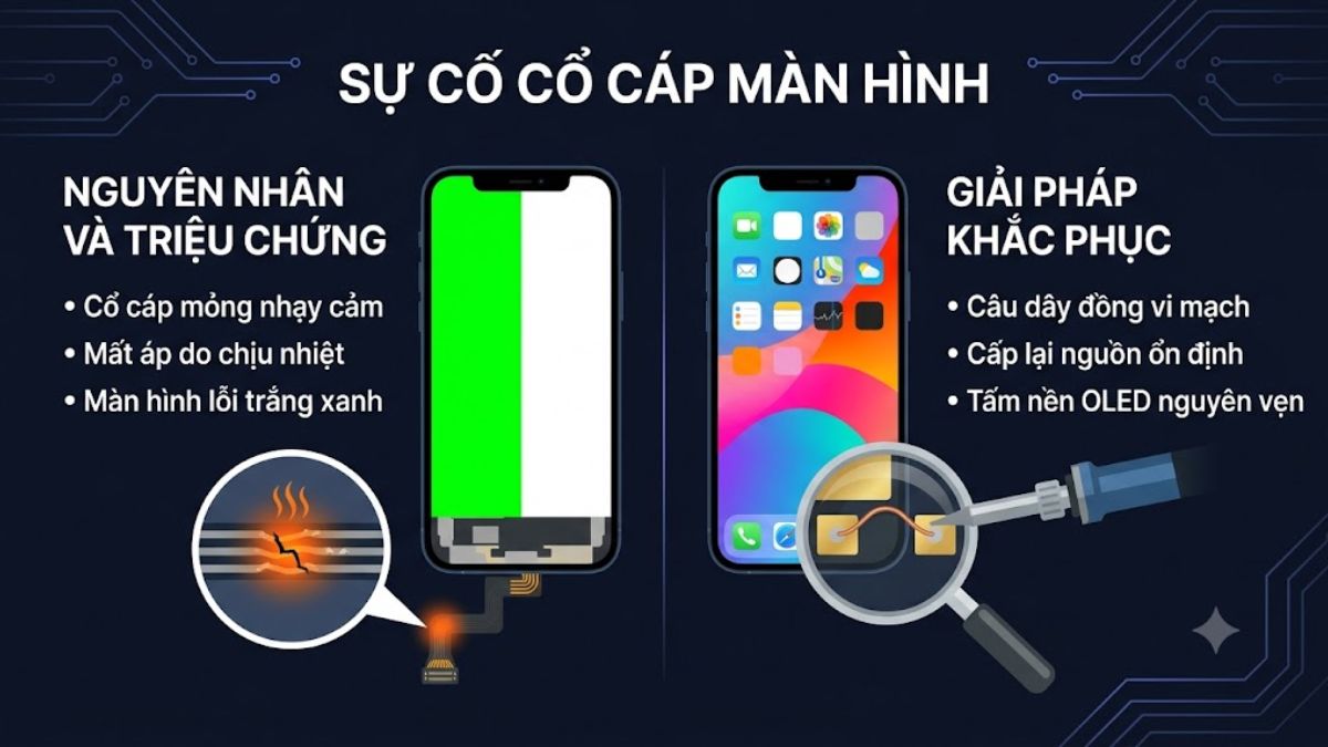 iPhone 13 Pro có bị lỗi màn hình không? Nguyên nhân do lỗi thiết kế cổ cáp màn hình