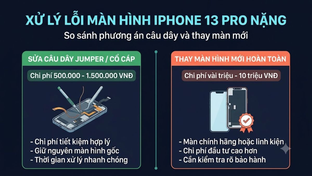 iPhone 13 Pro có bị lỗi màn hình không? Trường hợp nặng