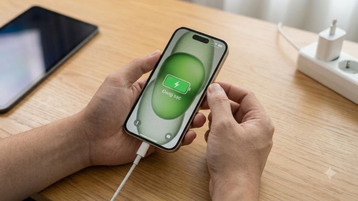 iPhone 15 lỗi cổng sạc bước 3