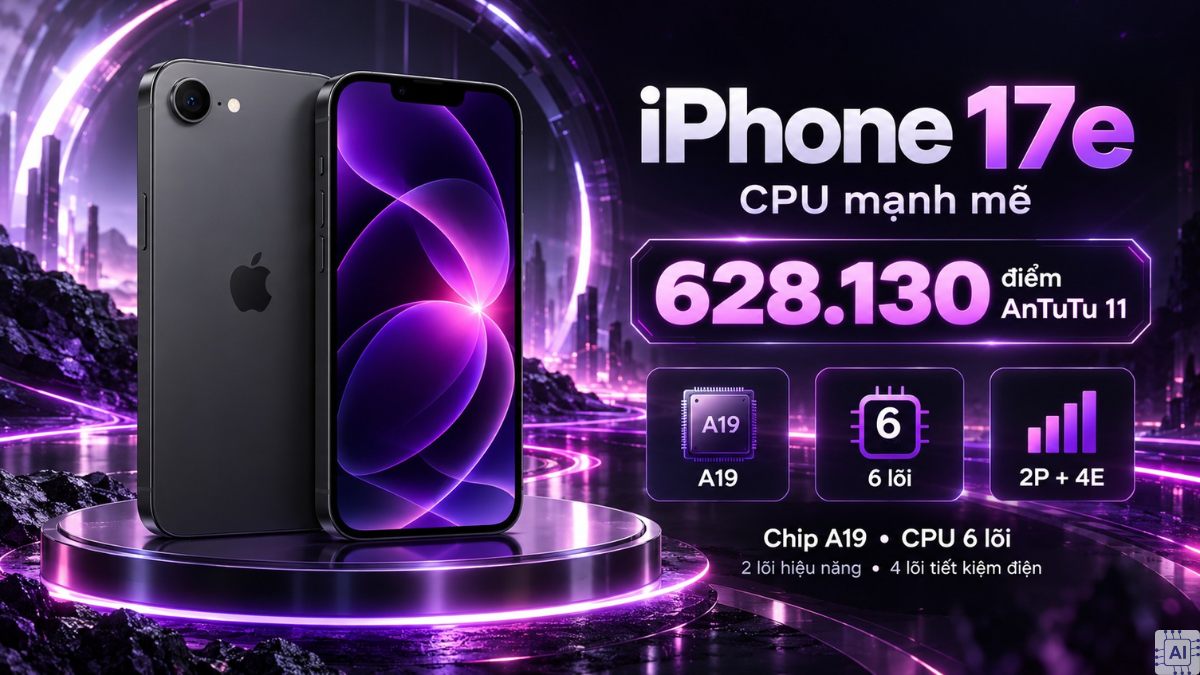 Điểm iPhone 17e AnTuTu - Điểm GPU
